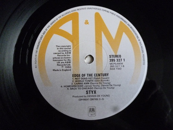 Styx – Edge Of The Century