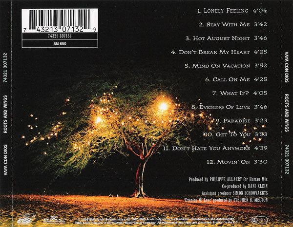 Vaya Con Dios – Roots And Wings  ,  CD