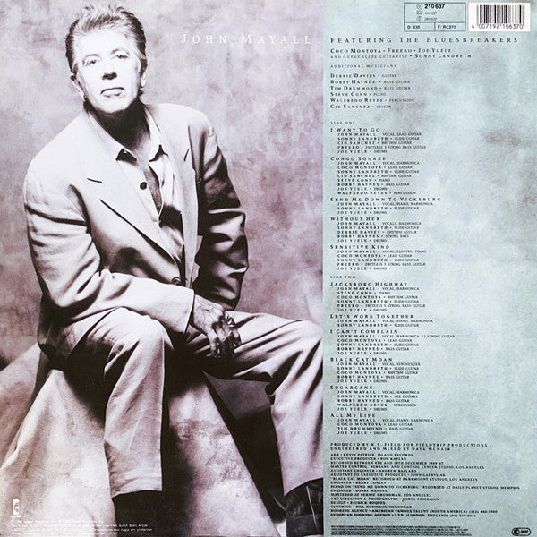 John Mayall Featuring The Bluesbreakers* – A Sense Of Place