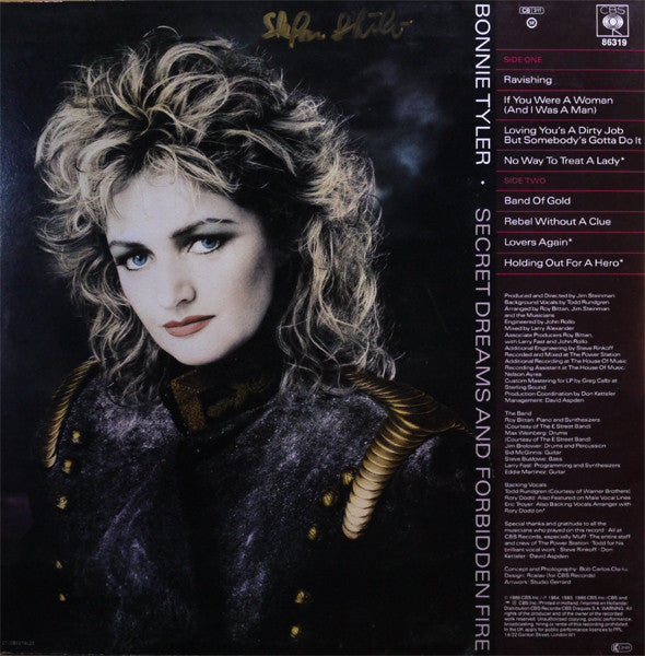 Bonnie Tyler – Secret Dreams And Forbidden Fire
