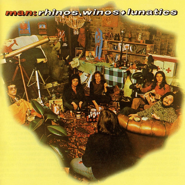 Man ‎– Rhinos, Winos, And Lunatics   ,  Gatefold