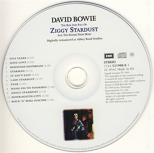 David Bowie – The Rise And Fall Of Ziggy Stardust And The Spiders From Mars