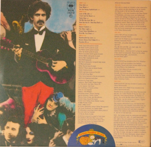 Frank Zappa ‎– Tinsel Town Rebellion   ,   2LP , Gatefold