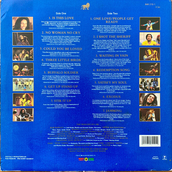 Bob Marley & The Wailers – Legend - The Best Of Bob Marley & The Wailers   , Gatefold