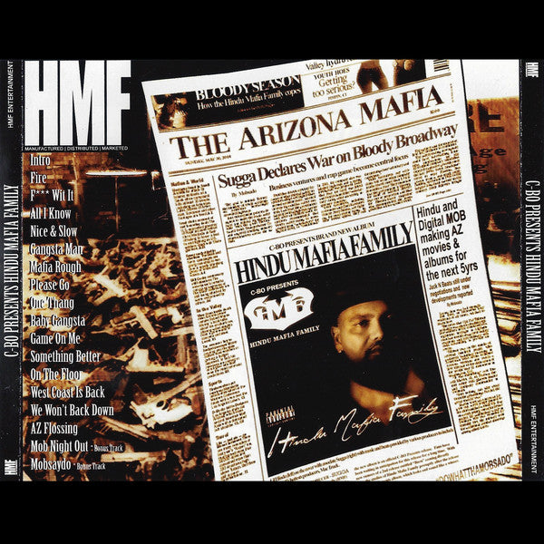 C-Bo Presents Hindu Mafia Family – Hindu Mafia Family