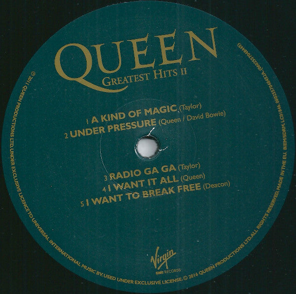 Queen – Greatest Hits II  , 2LP , Gatefold