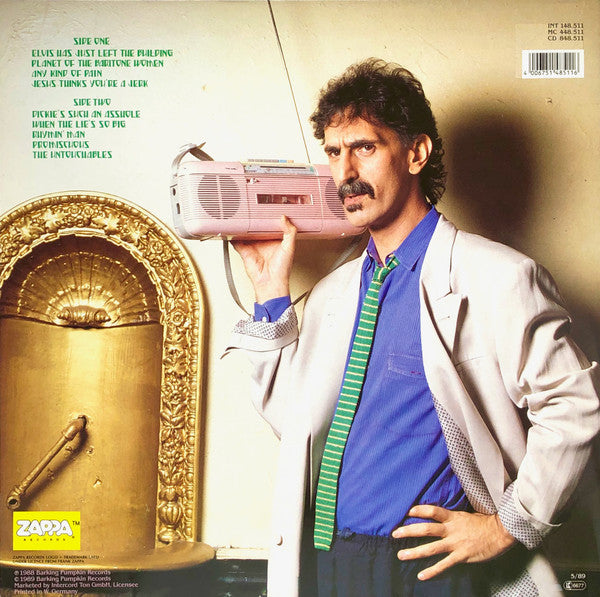 Frank Zappa – Broadway The Hard Way, Gatefold