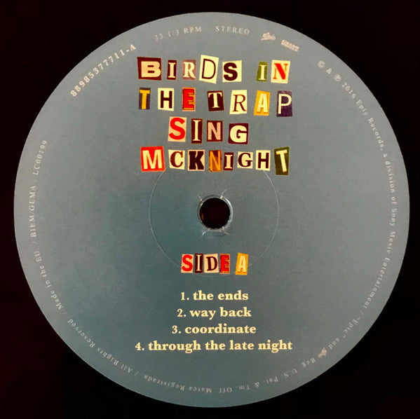 Travis Scott  – Birds In The Trap Sing Mcknight  , 2 LP