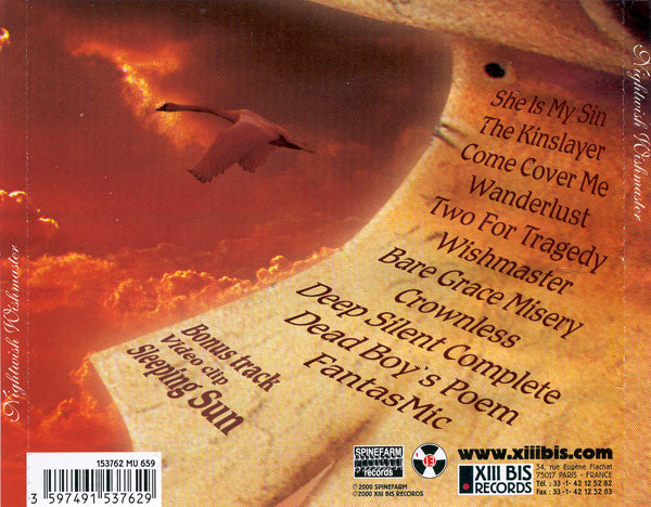 Nightwish – Wishmaster   + video bonus