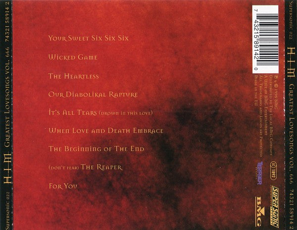 HIM– Greatest Lovesongs Vol. 666