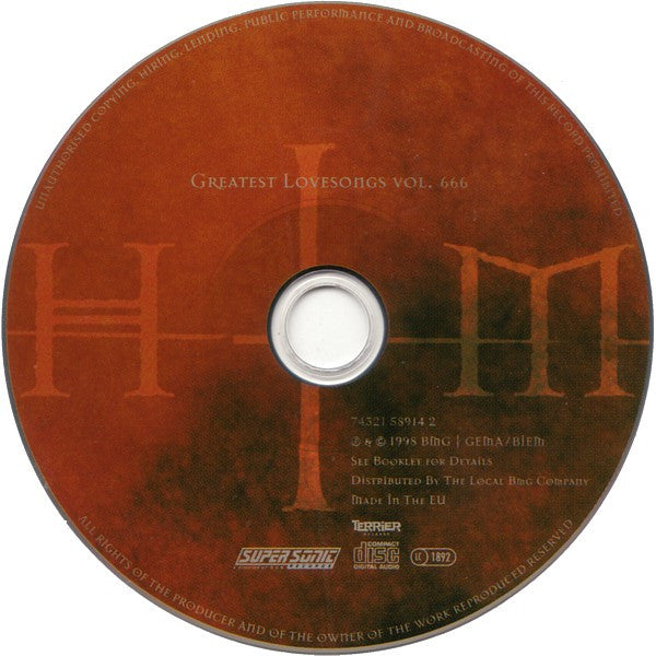 HIM– Greatest Lovesongs Vol. 666