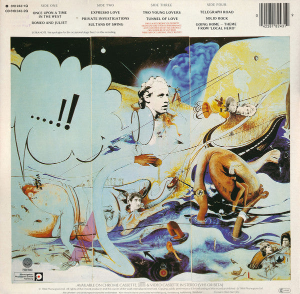 Dire Straits ‎– Alchemy - Dire Straits Live   2LP, Gatefold