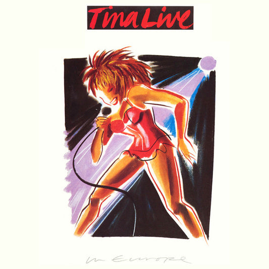 Tina Turner ‎– Tina Live In Europe , 2LP , Gatefold + booklet