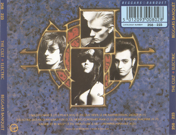 The Cult – Electric  , 1st Press,  Gatefold