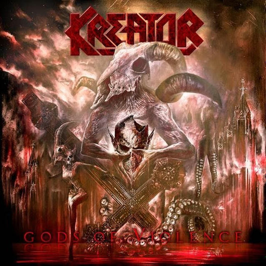 Kreator – Gods Of Violence, 2xLP, Transparent Red Vinyl