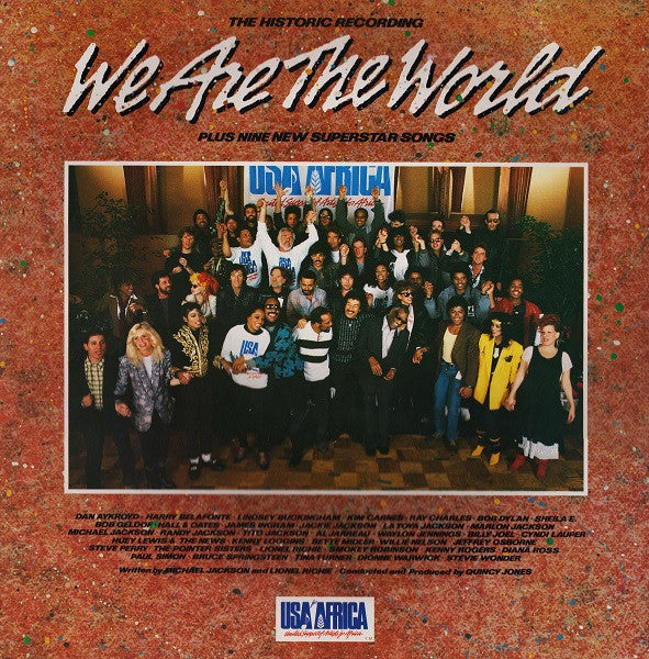 USA For Africa – We Are The World, Gatefold