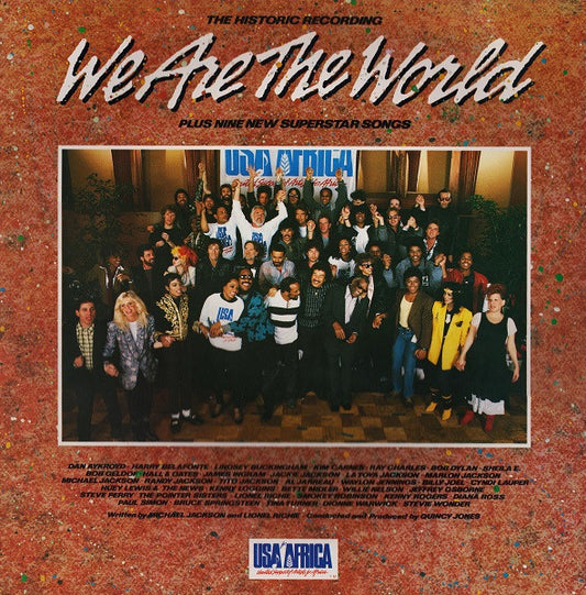 USA For Africa – We Are The World, Gatefold