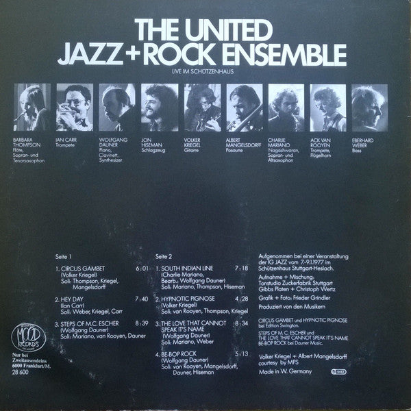 The United Jazz+Rock Ensemble – Live Im Schützenhaus