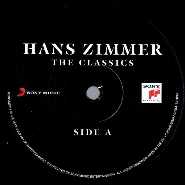 Hans Zimmer – The Classics, 2XLP