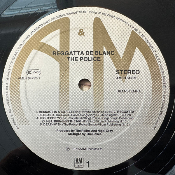 The Police – Reggatta De Blanc
