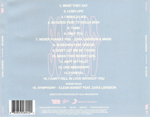 Zara Larsson – So Good