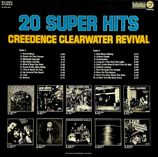 Creedence Clearwater Revival – 20 Super Hits