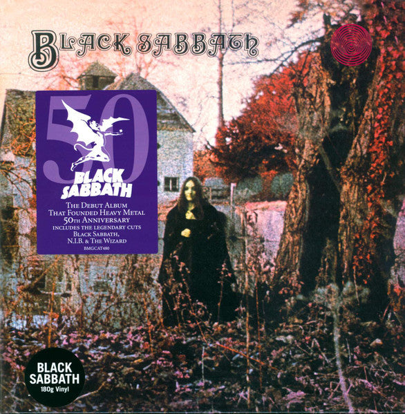 Black Sabbath – Black Sabbath   Reissue, 180 g - 50th Anniversary