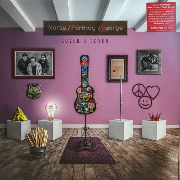 Morse / Portnoy / George – Cover 2 Cover -2xLP+CD