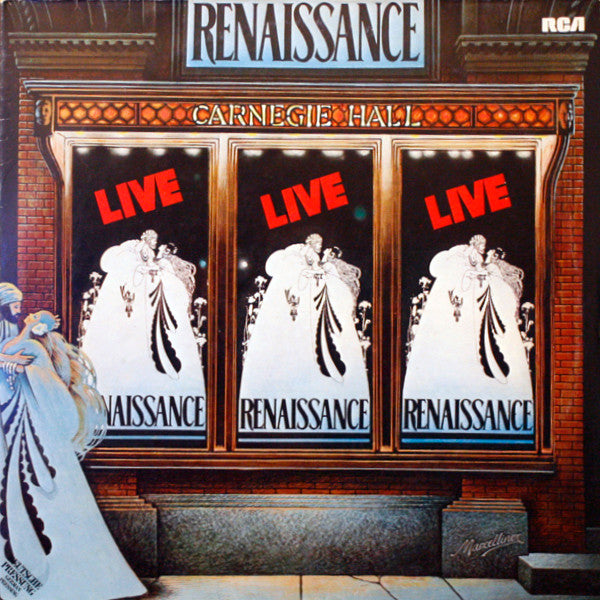 Renaissance  ‎– Live At Carnegie Hall   2LP