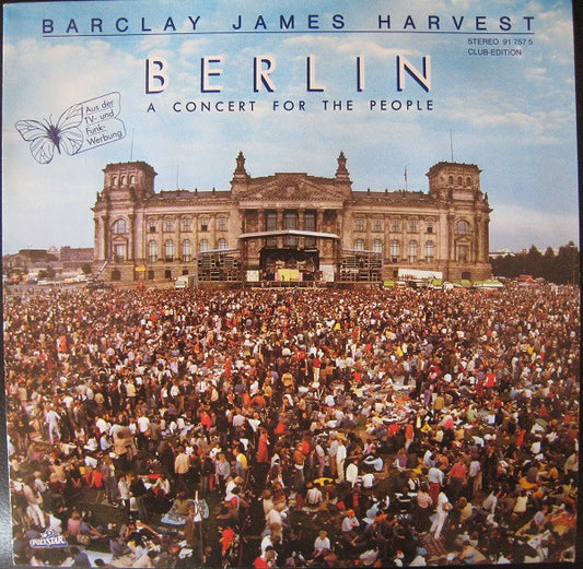 Barcley James Harvest     ----   BERLIN  a concert for the people