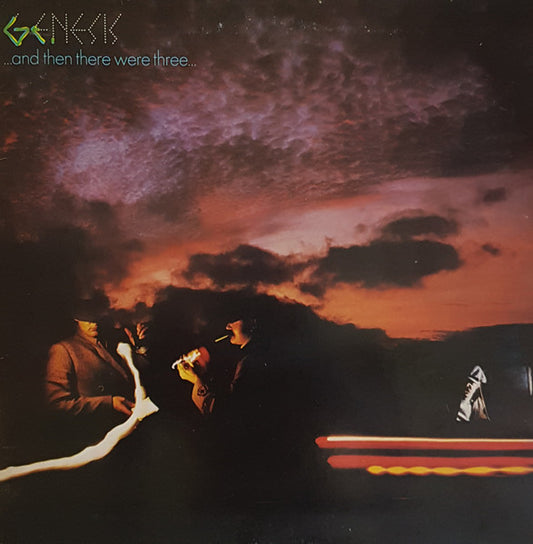 GENESIS    ---  And then there were three       gatefold