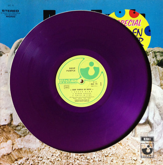 Deep Purple – Deep Purple In Rock    ( Gatefold + vinyl purple )